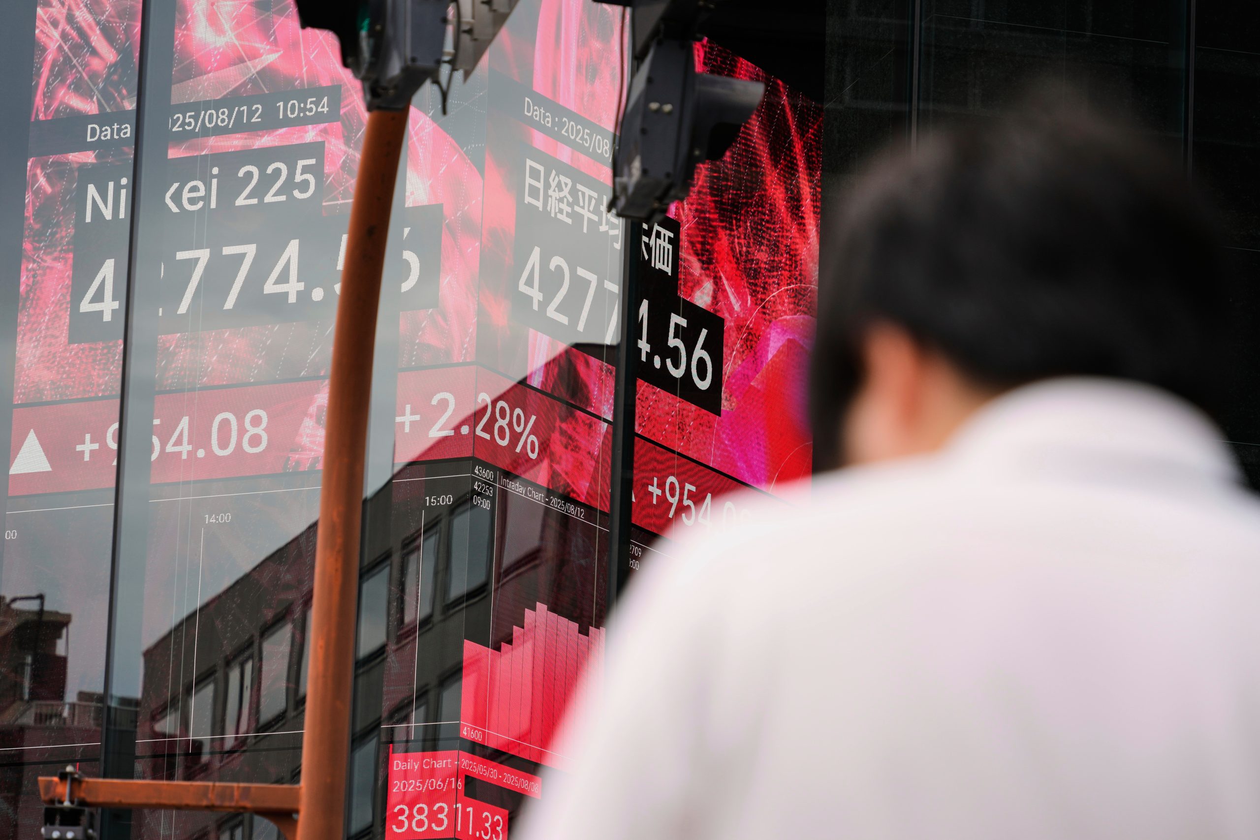 Asian shares advance on relief that Trump is delaying higher China tariffs