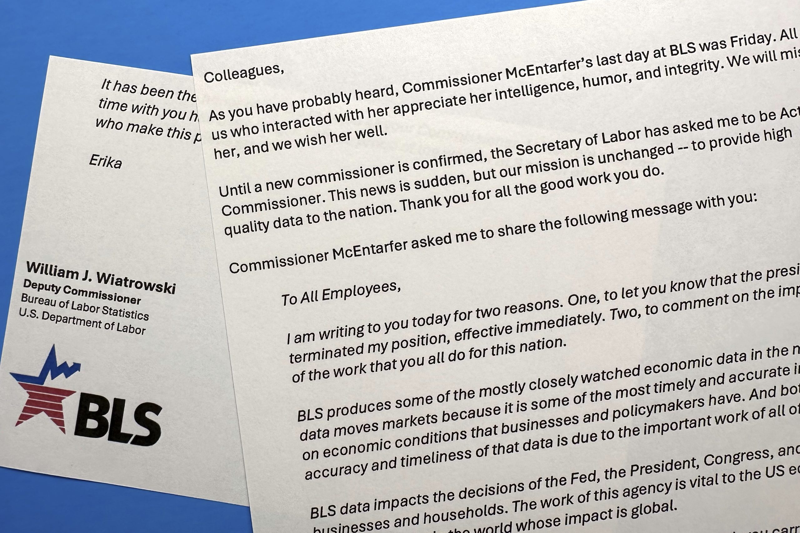 Trump’s nominee to oversee jobs, inflation data faces shower of criticism