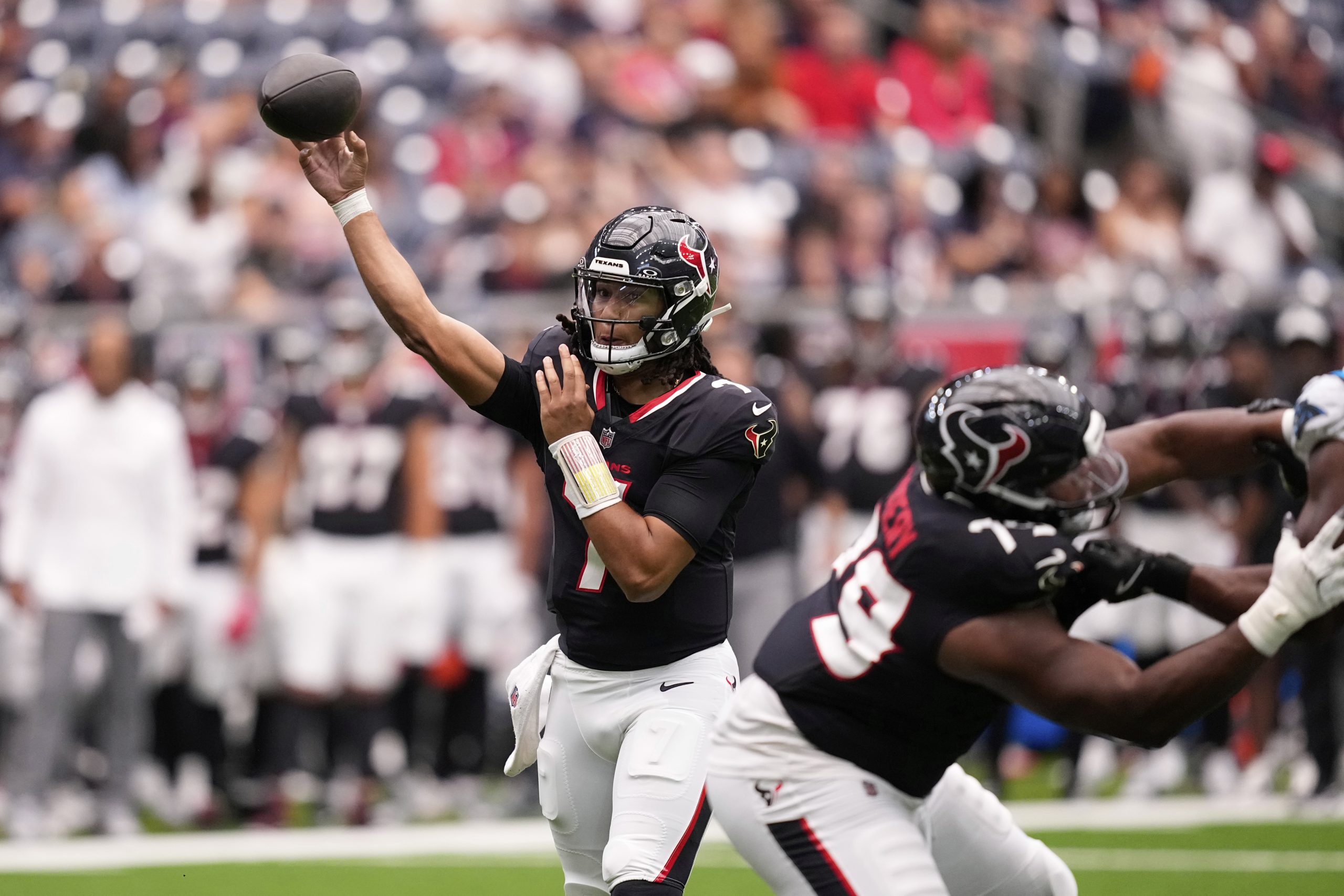 C.J. Stroud’s TD pass helps Texans defeat Panthers 20-3 in preseason