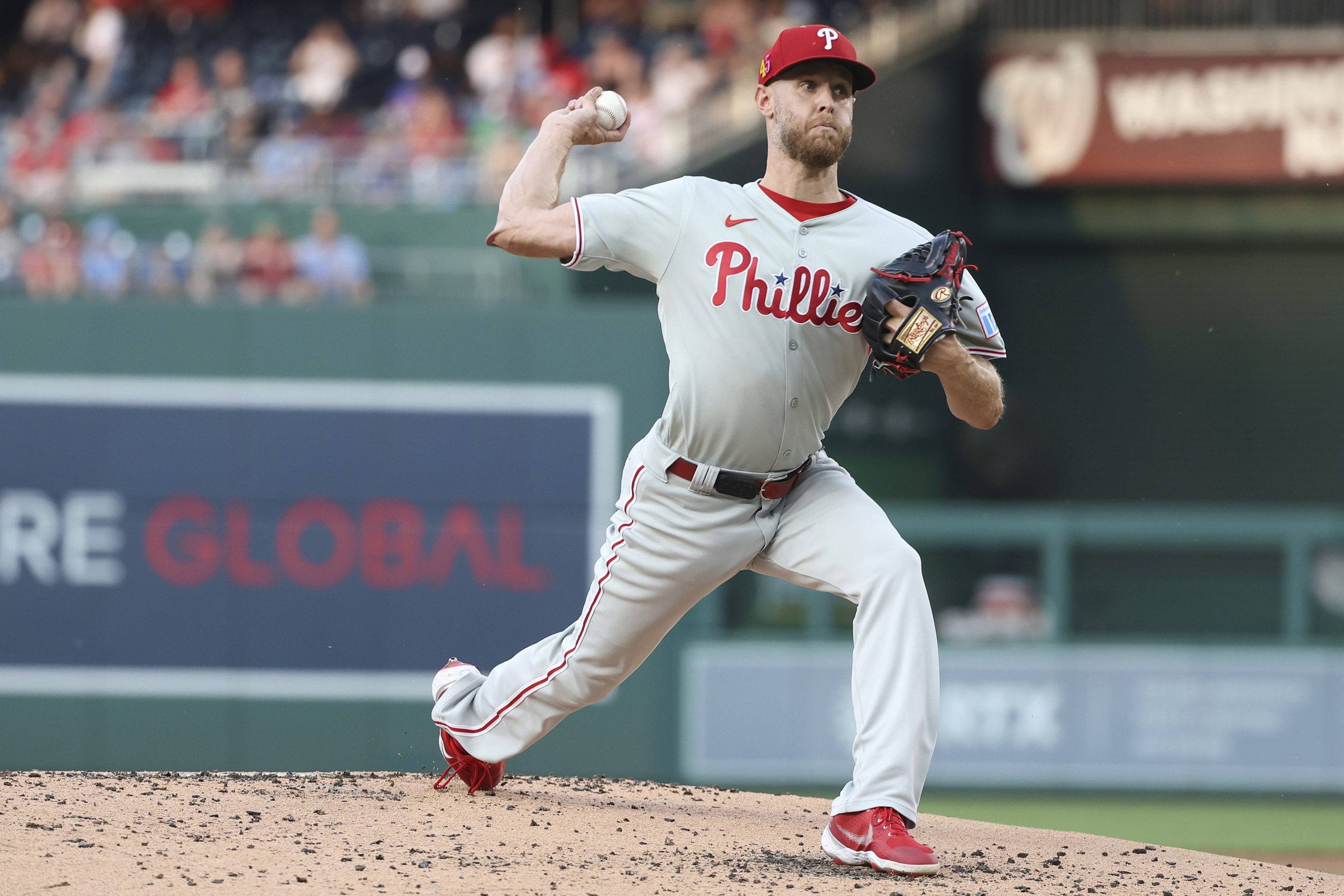 Phillies ace Zack Wheeler diagnosed with blood clot in right arm, placed on 15-day IL