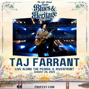Taj Farrant @ CEFCU Center Stage at The Landing – Peoria, IL