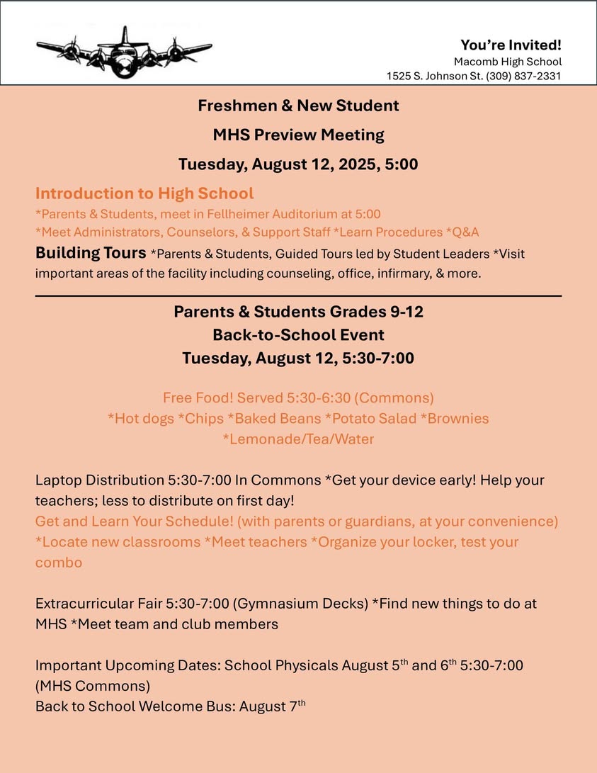 Macomb 185 Schools Posted