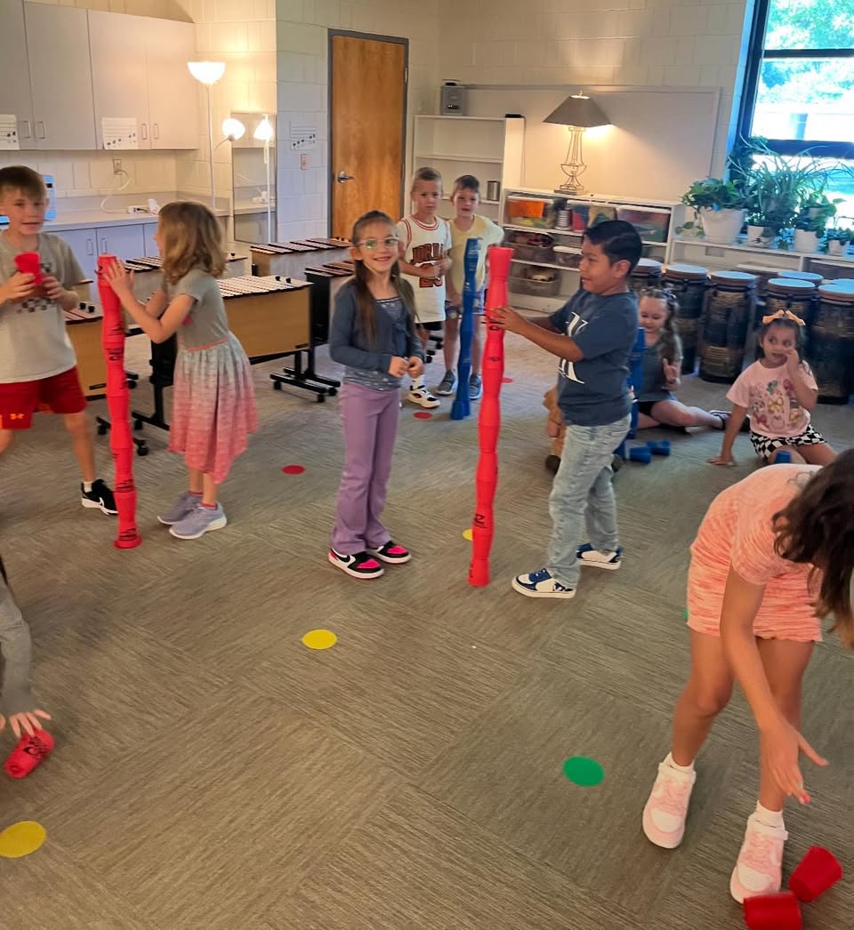 Helping our partners in Mrs. Kurasz’s class. Good job second graders!