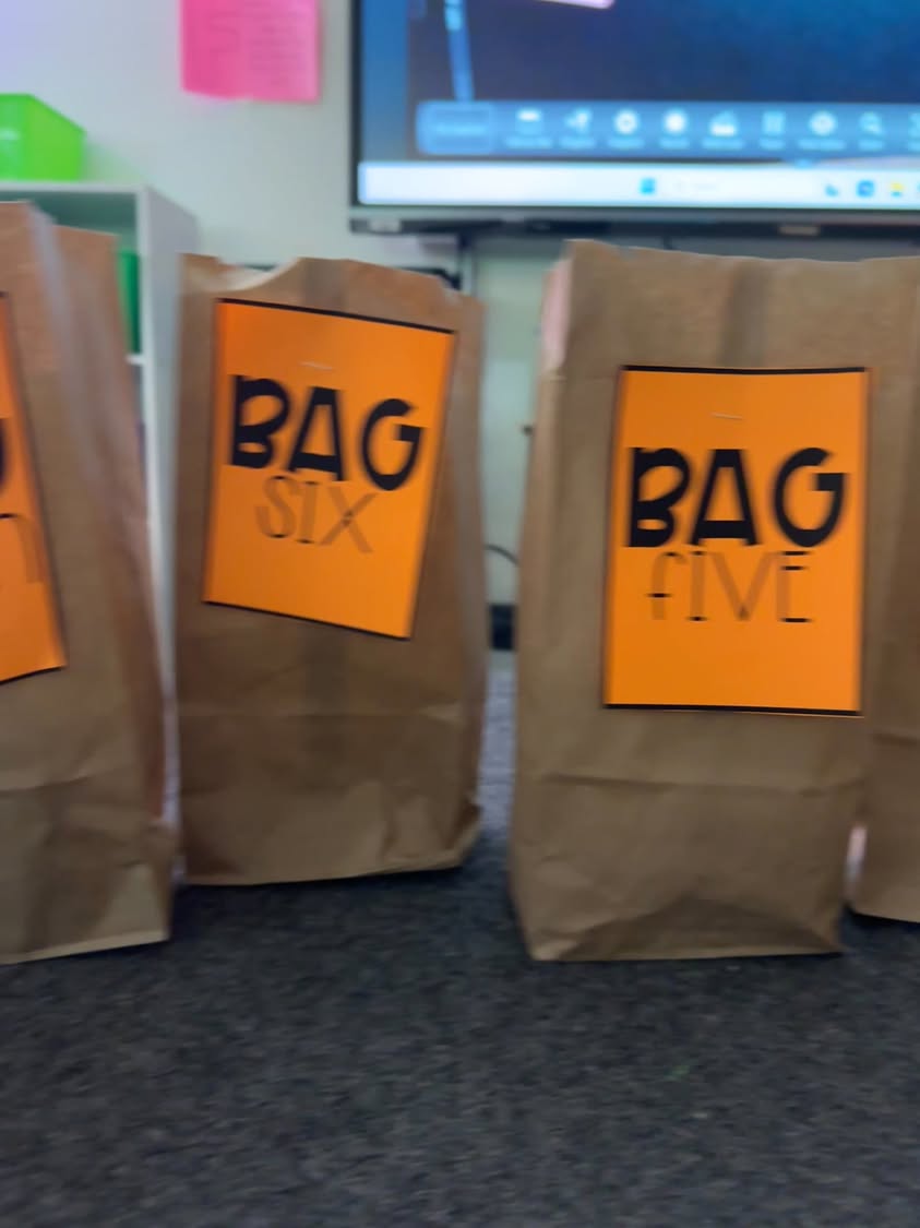 5SZ is putting their inference skills to work to learn all about Mrs. Schultz #MAC185 #5thgrade #WeLoveOurTeachers