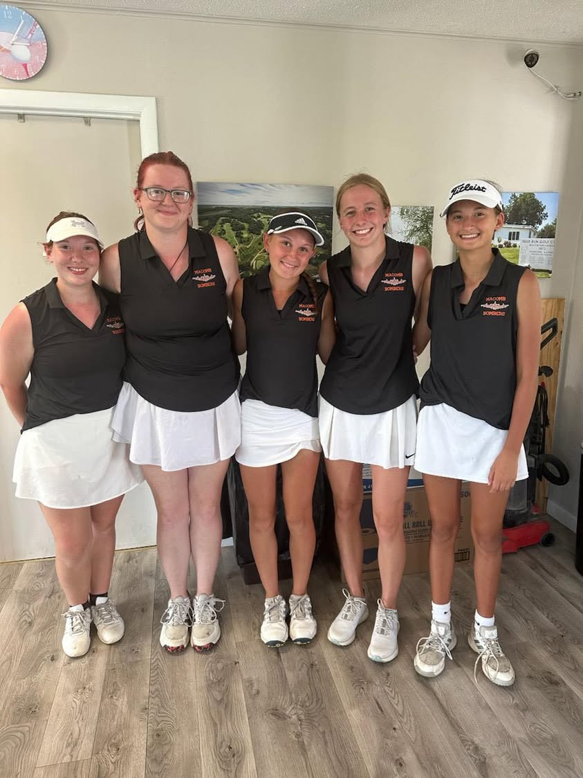 Bomber Girls Golf from the WH Tournament: We got 3rd: 1. 342 QND 2. 415 Illini West 3. 422 Macomb 4. 464 West Hancock……