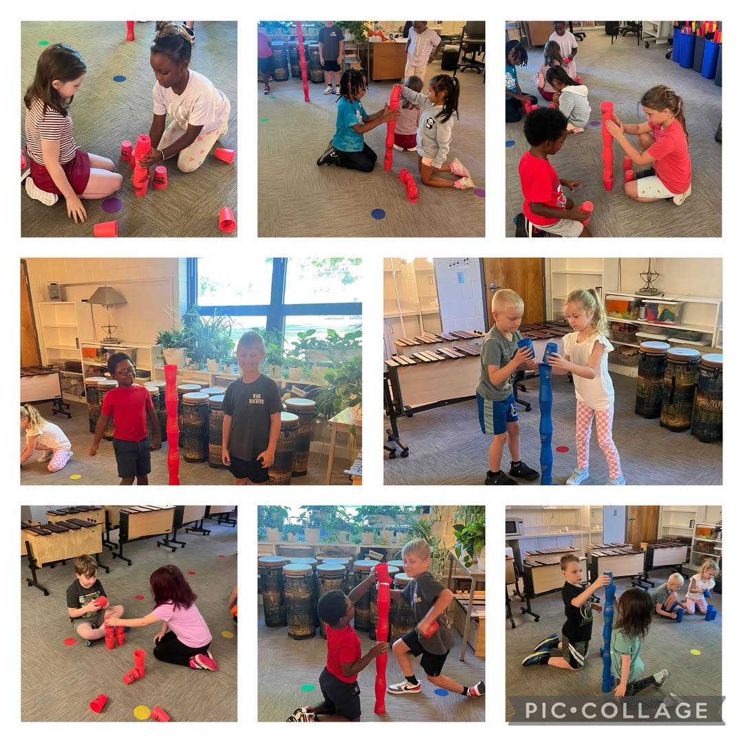 Mrs. Coupland’s 2nd graders had a great time working together in music class!