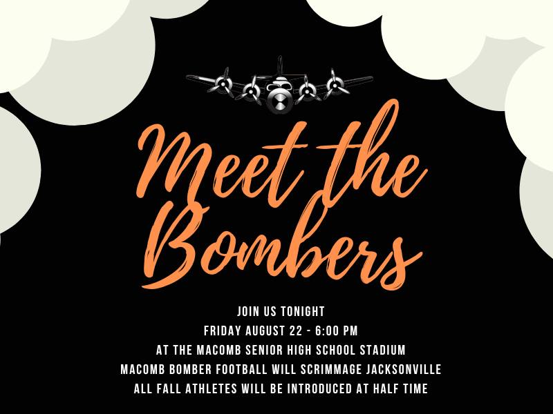 MEET THE MACOMB SENIOR HIGH SCHOOL BOMBERS!