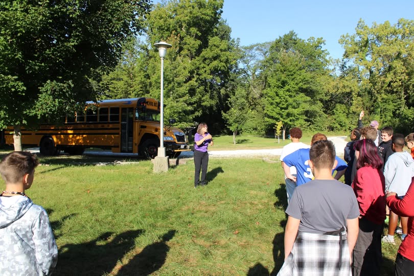 Our MMS 7th graders enjoyed Horn Field adventures today!   #mac185