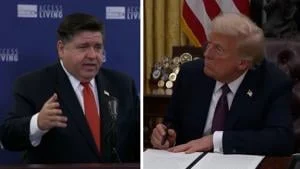 Pritzker blames Trump for partial government shutdown