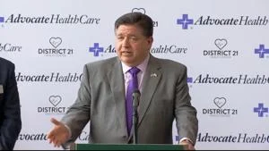 Illinois Democrats blast Trump, Republicans at state fair