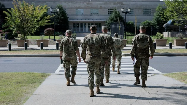 National Guard troops part of surge of forces in DC: White House official