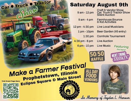 The First Make A Famer Festival Saturday in Prophetstown