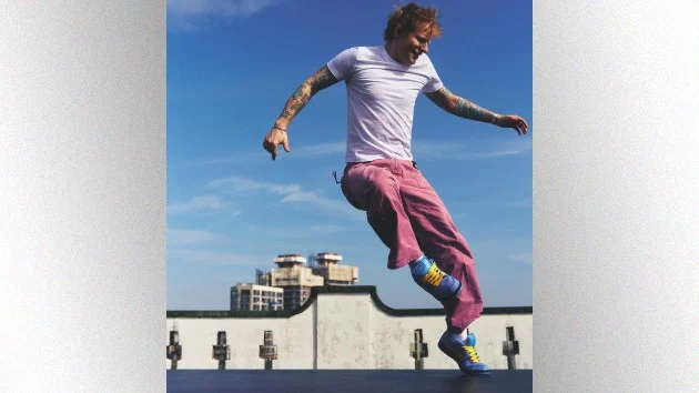 Ed Sheeran raises more than $1 million for charity by selling his splatter paintings