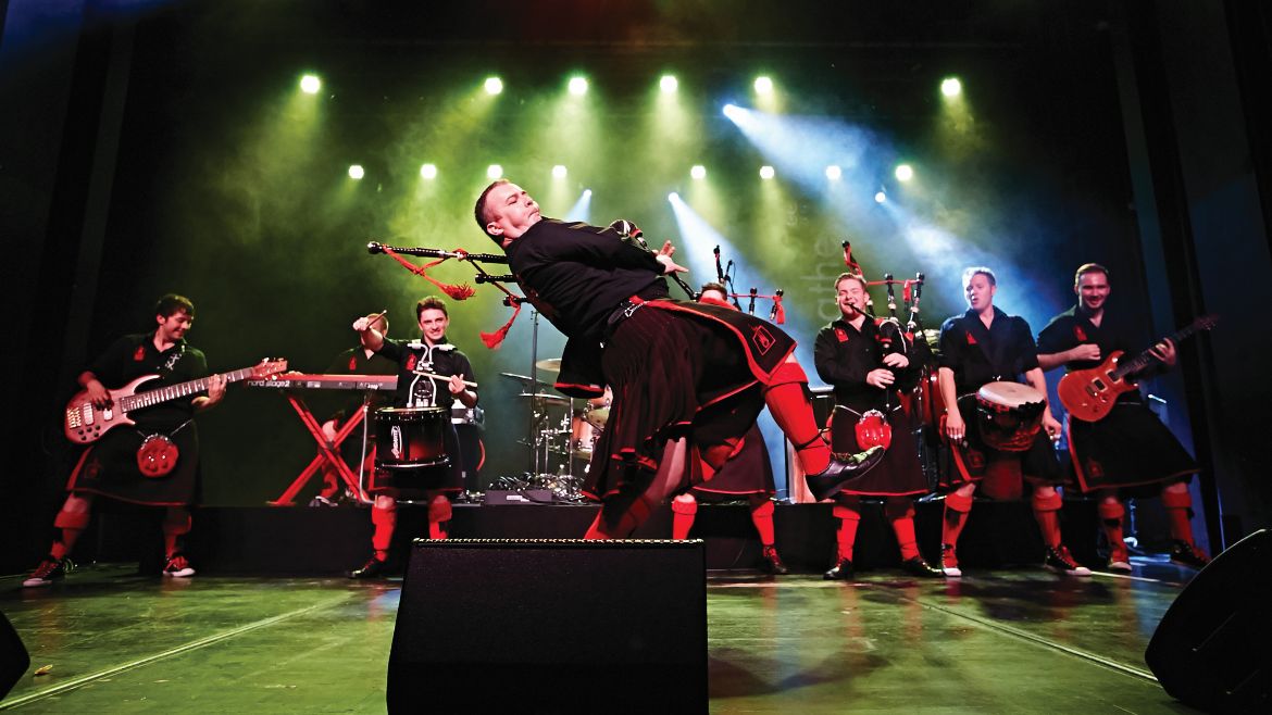 The Red Hot Chilli Pipers, September 8