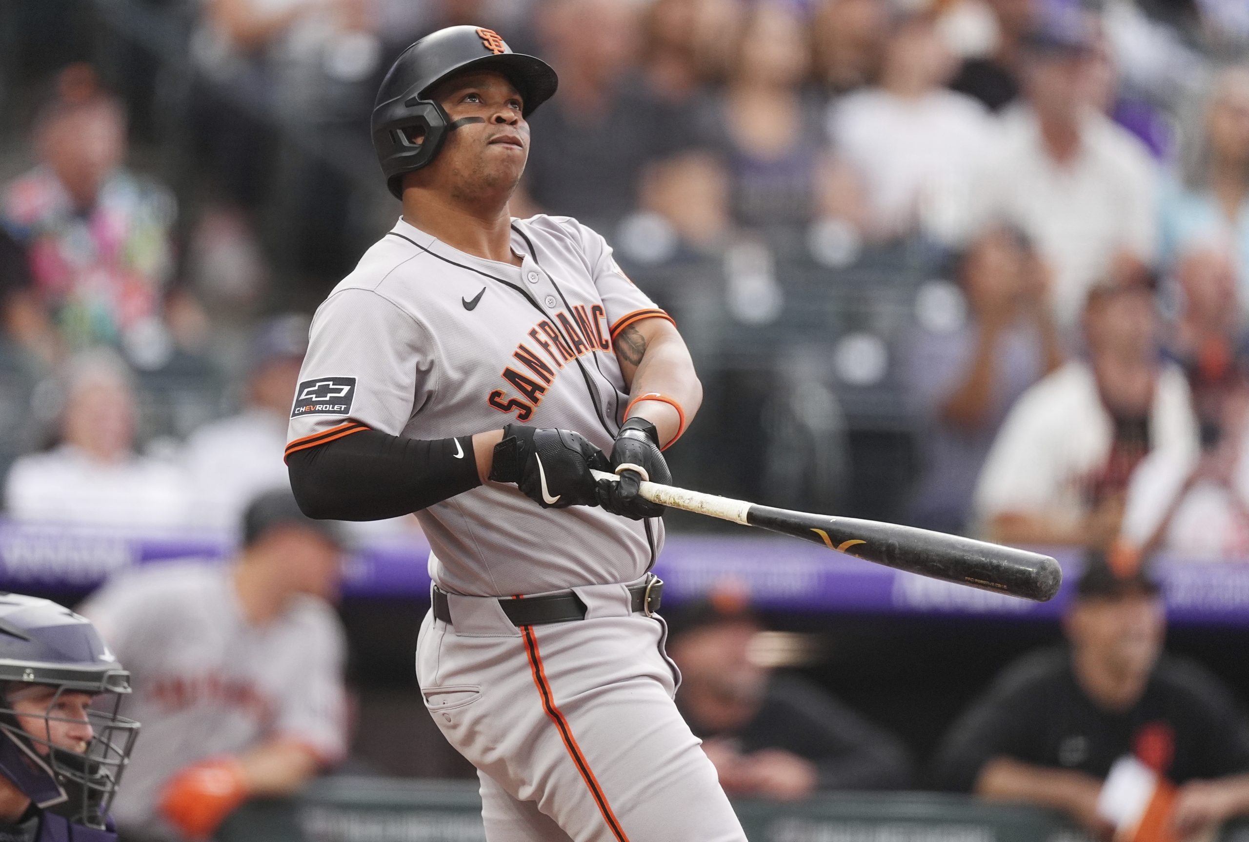 Three ejected in Giants-Rockies game, delaying Rafael Devers’ 30th home run trot of season