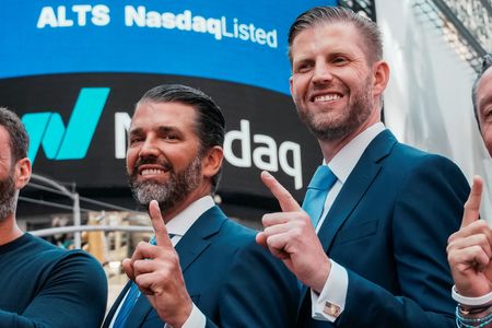Trump’s oldest sons’ American Bitcoin stake worth $1.5 billion in stock debut