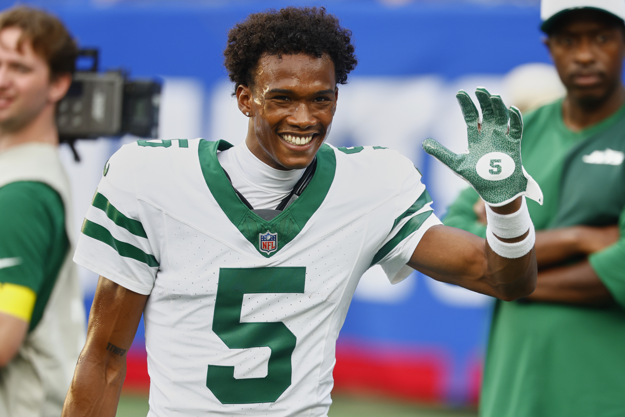 Jets’ Garrett Wilson says he learned a lot from Aaron Rodgers, but they haven’t talked since he left