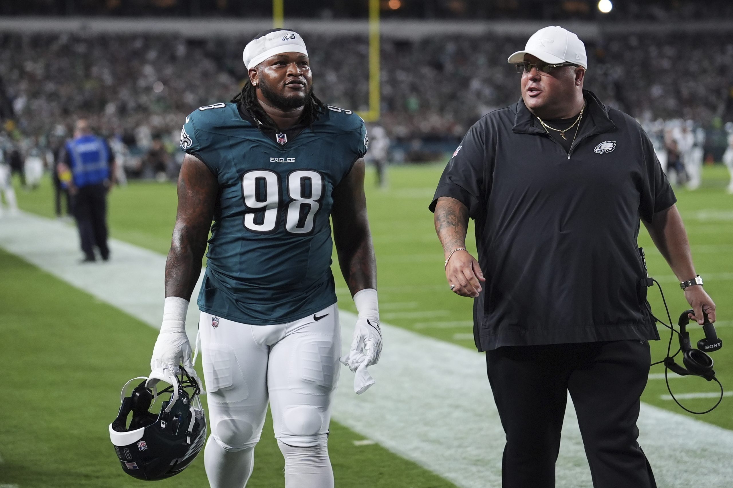Spit spat: Jalen Carter’s ejection from Eagles’ opener was latest saliva-driven dismissal in sports