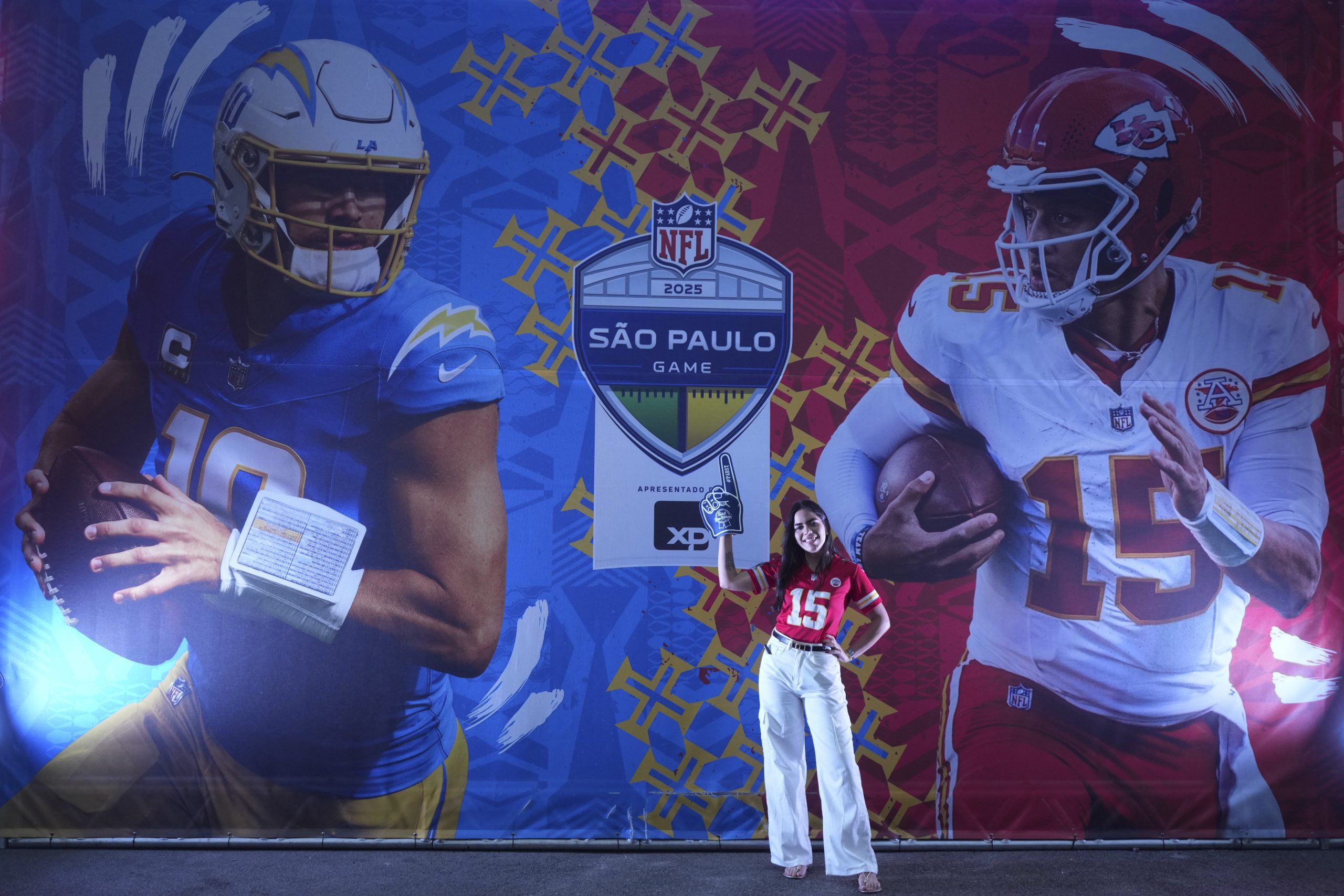 Chiefs draw more fans in Brazil but some supporters disappointed Taylor Swift nowhere to be seen