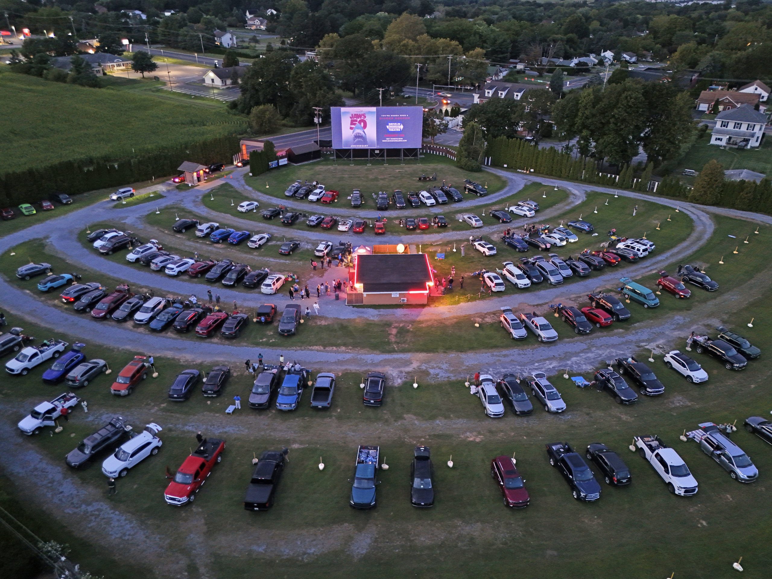 How romance and a road trip led to the purchase of the world’s oldest drive-in theater
