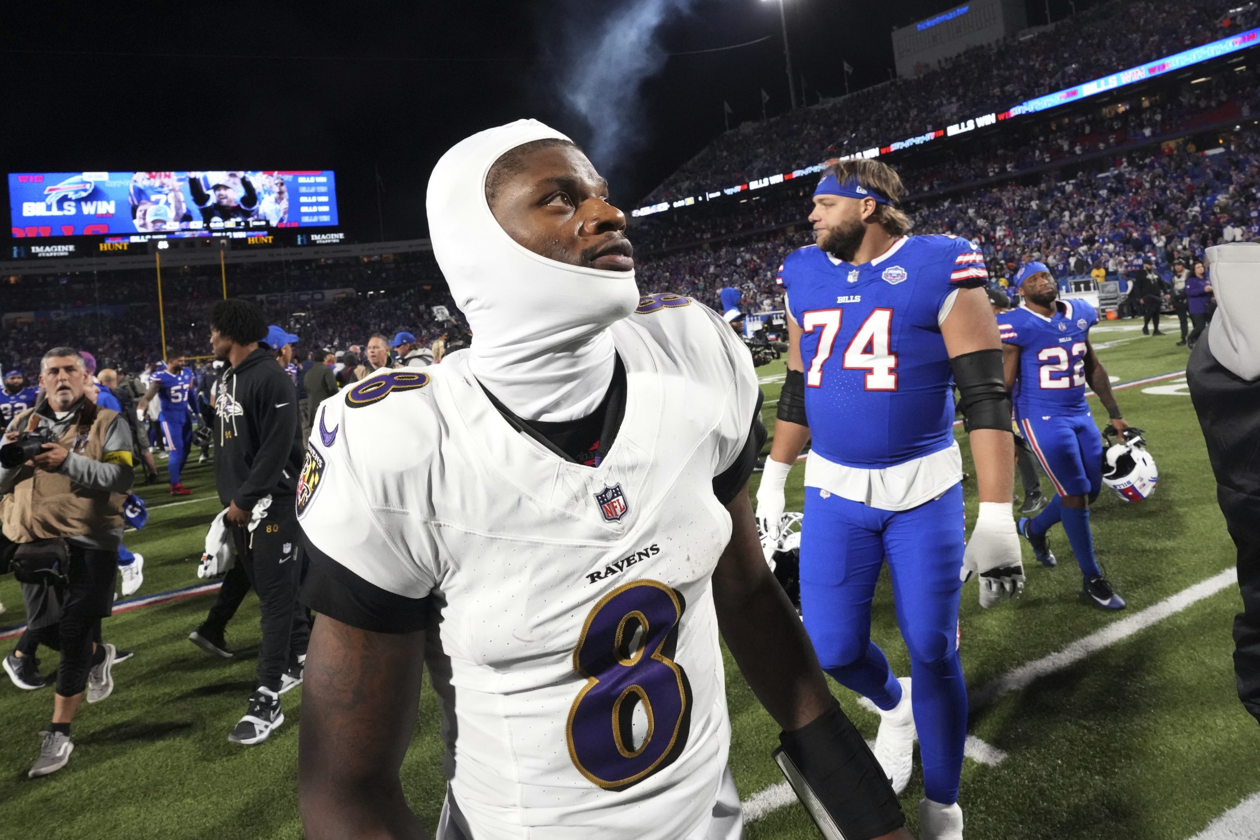 Ravens’ stunning collapse: Baltimore blows 15-point lead in final 4 minutes in 41-40 loss to Bills