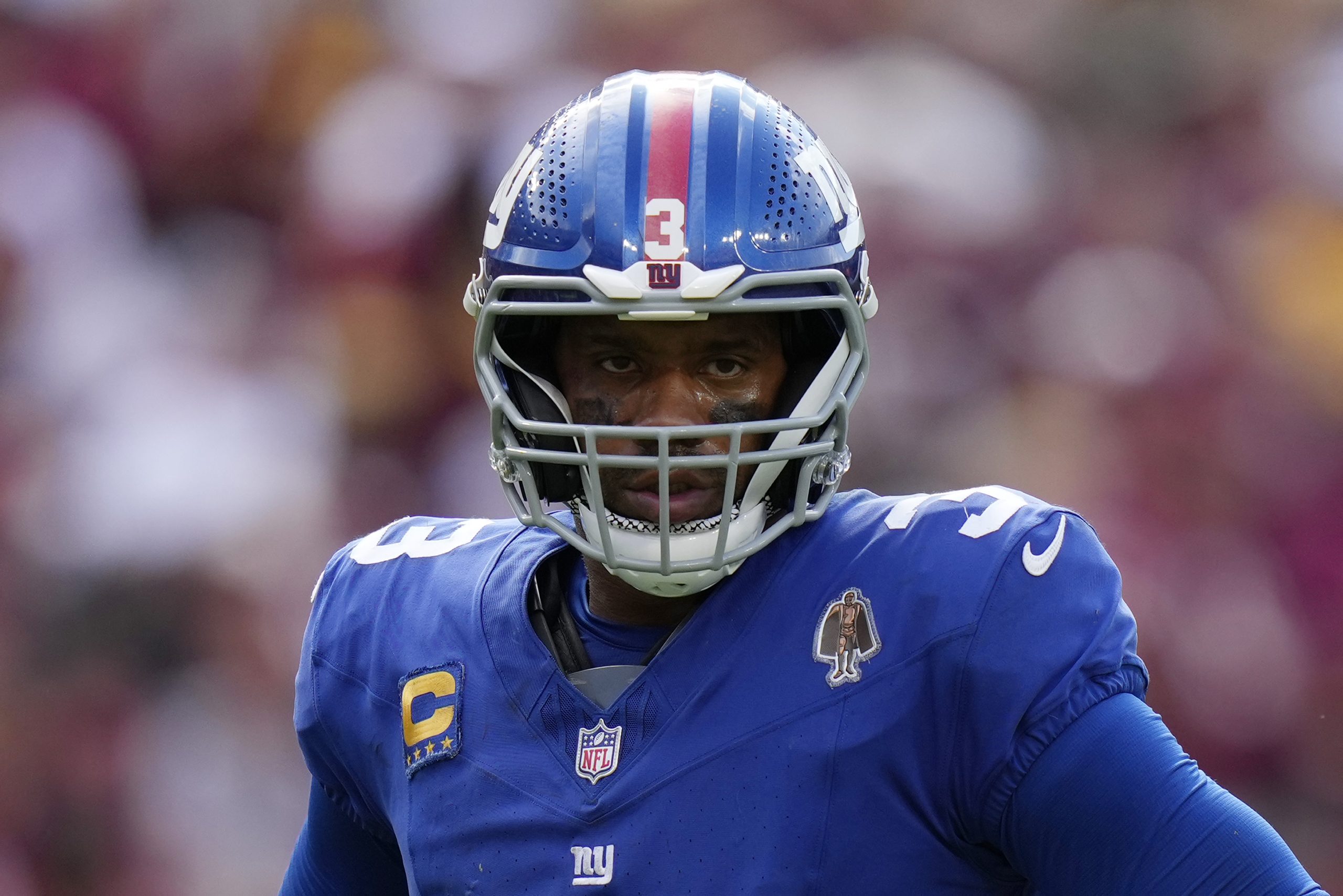 Russell Wilson will remain the Giants’ starting QB going into Week 2