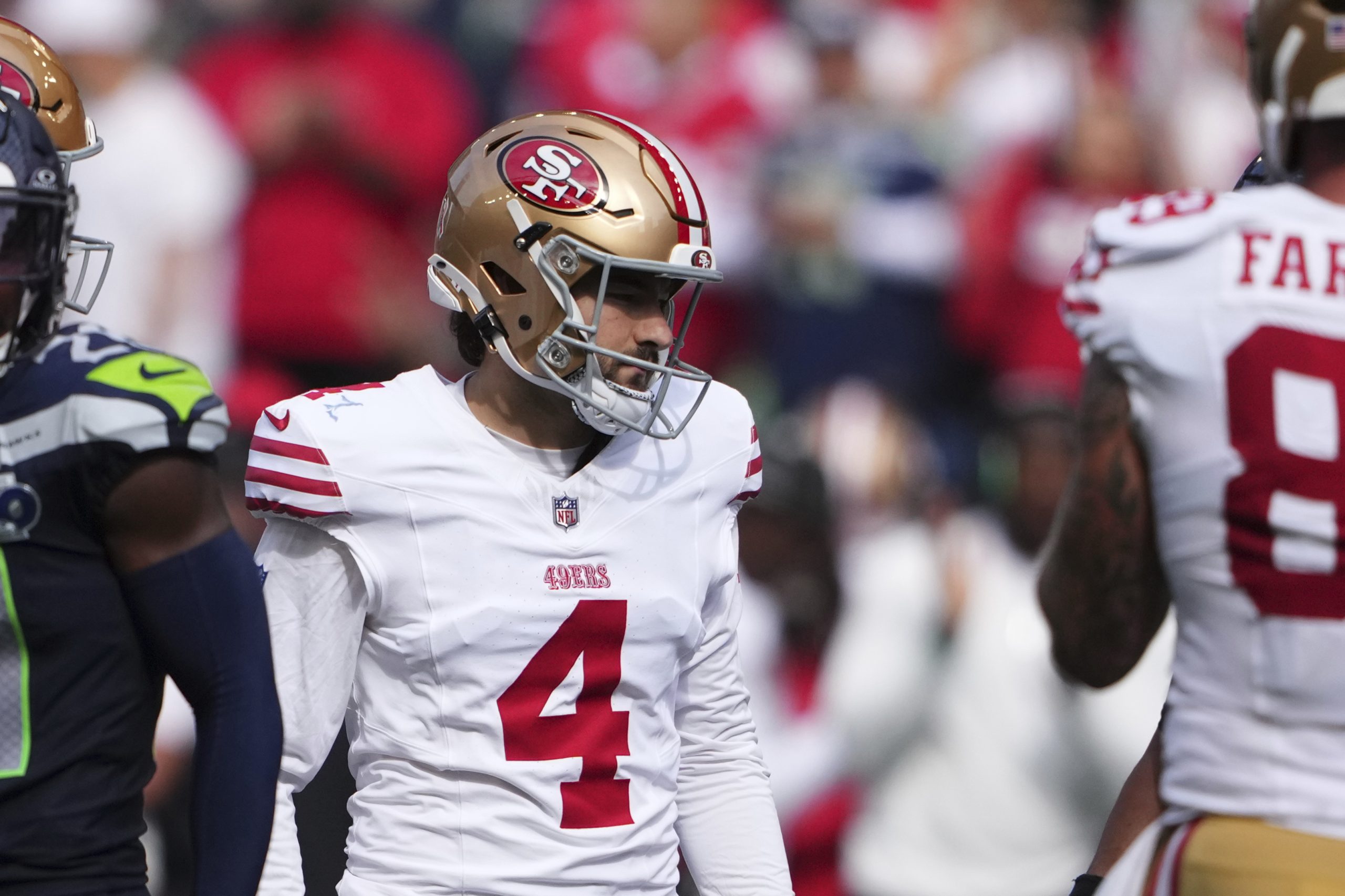 49ers cut Jake Moody, place George Kittle on injured reserve, AP source says