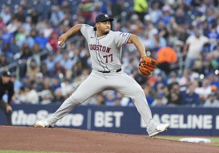 Astros RHP Luis Garcia (arm) leaves start in second inning