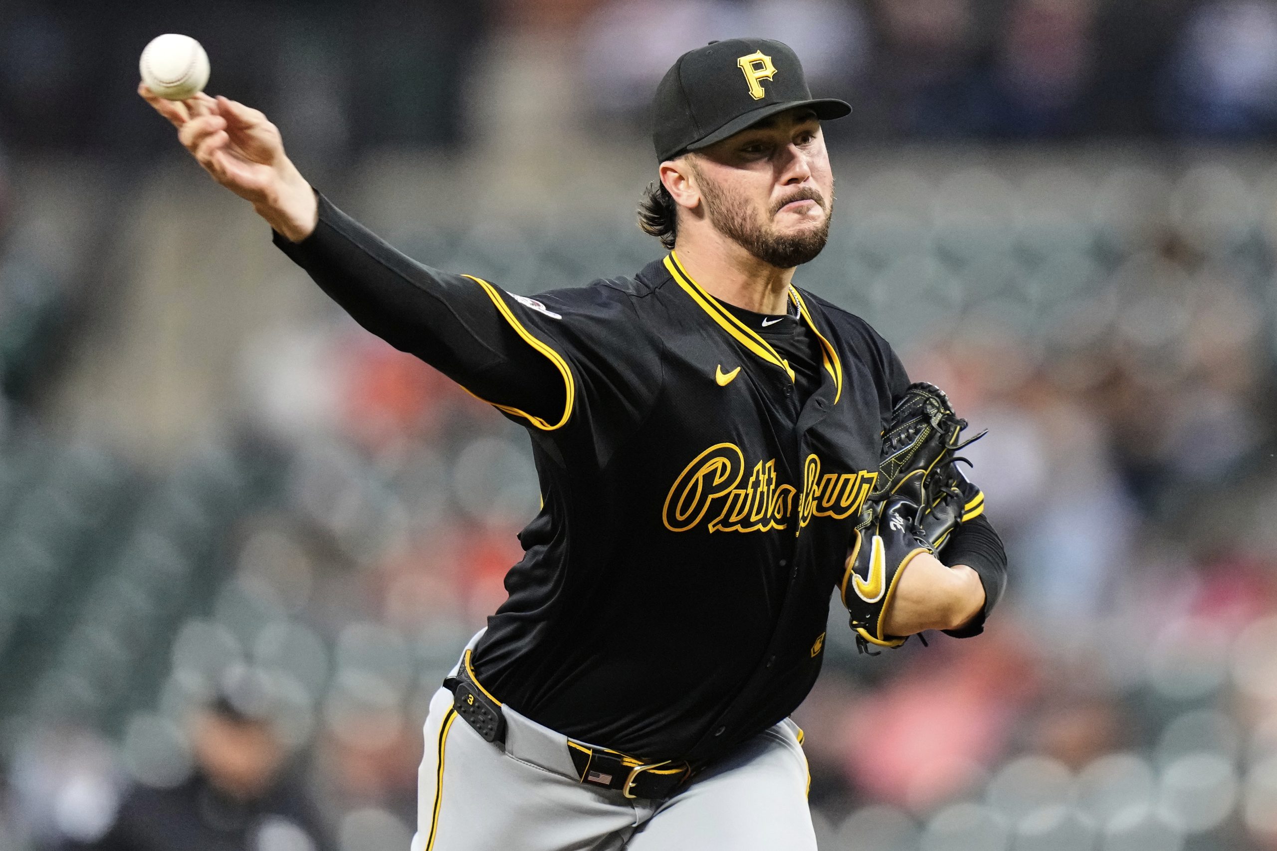 Paul Skenes tops 200 strikeouts as Pirates manage his workload