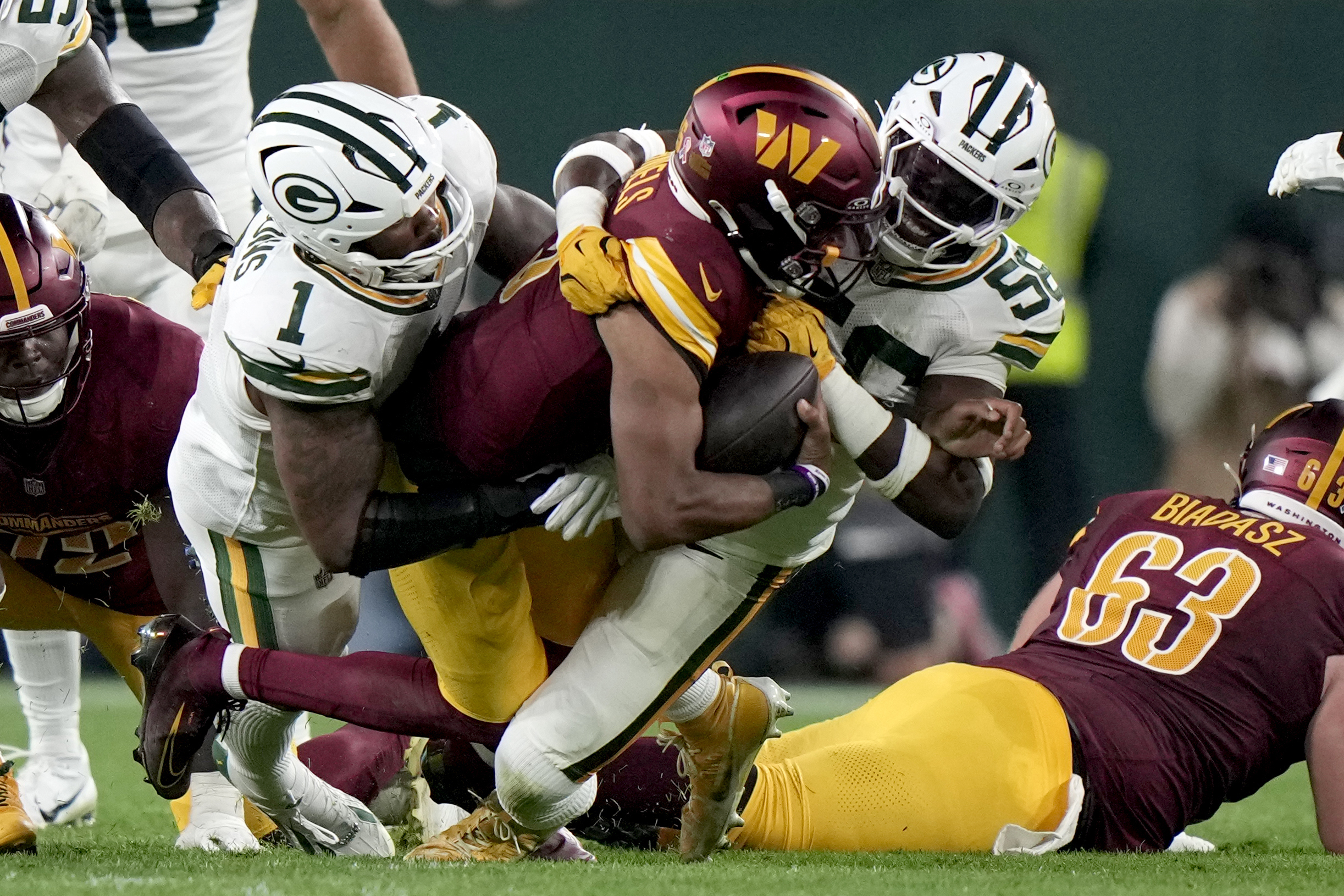 Jayden Daniels and the Washington Commanders have not looked nearly as good so far this season