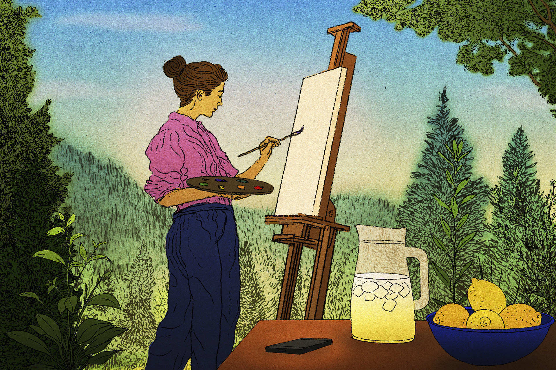 Tips on stepping back from screens and starting a new hobby