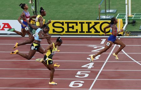 Athletics-Flo-Jo’s record in sight, says world champion Jefferson-Wooden