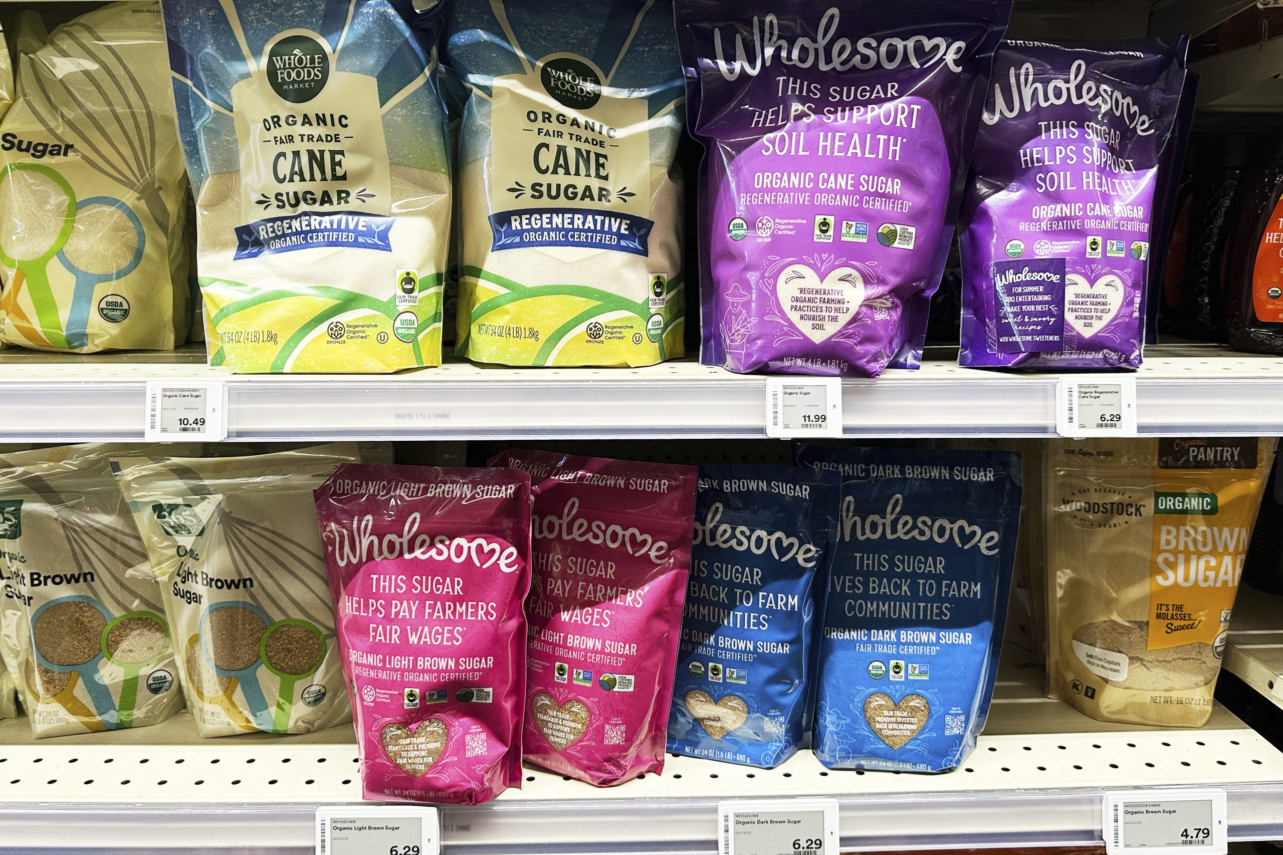 Organic food prices could soar as US imposes import restrictions and new tariffs on specialty sugar