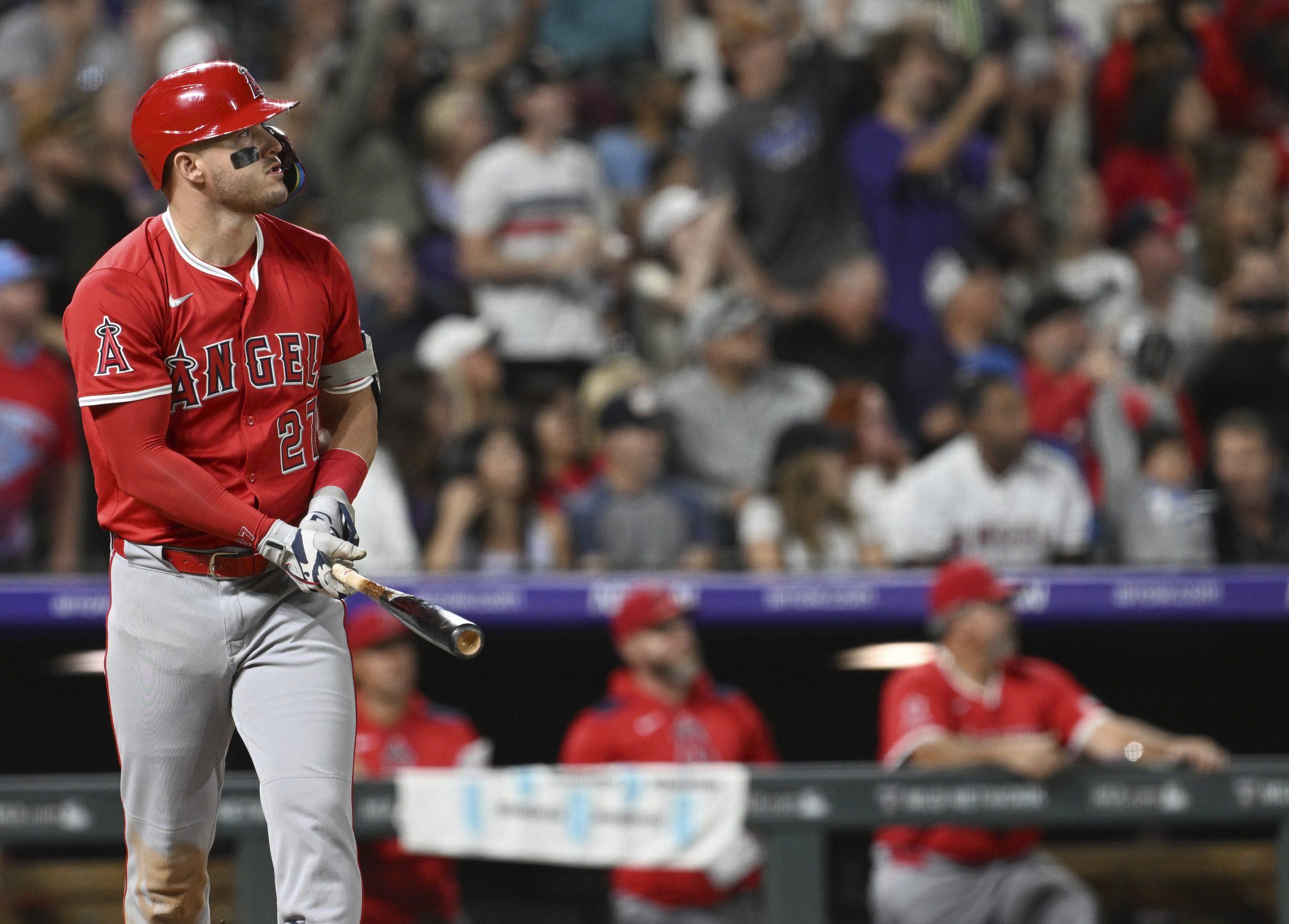 Mike Trout hits his 400th career home run in Angels victory over Rockies