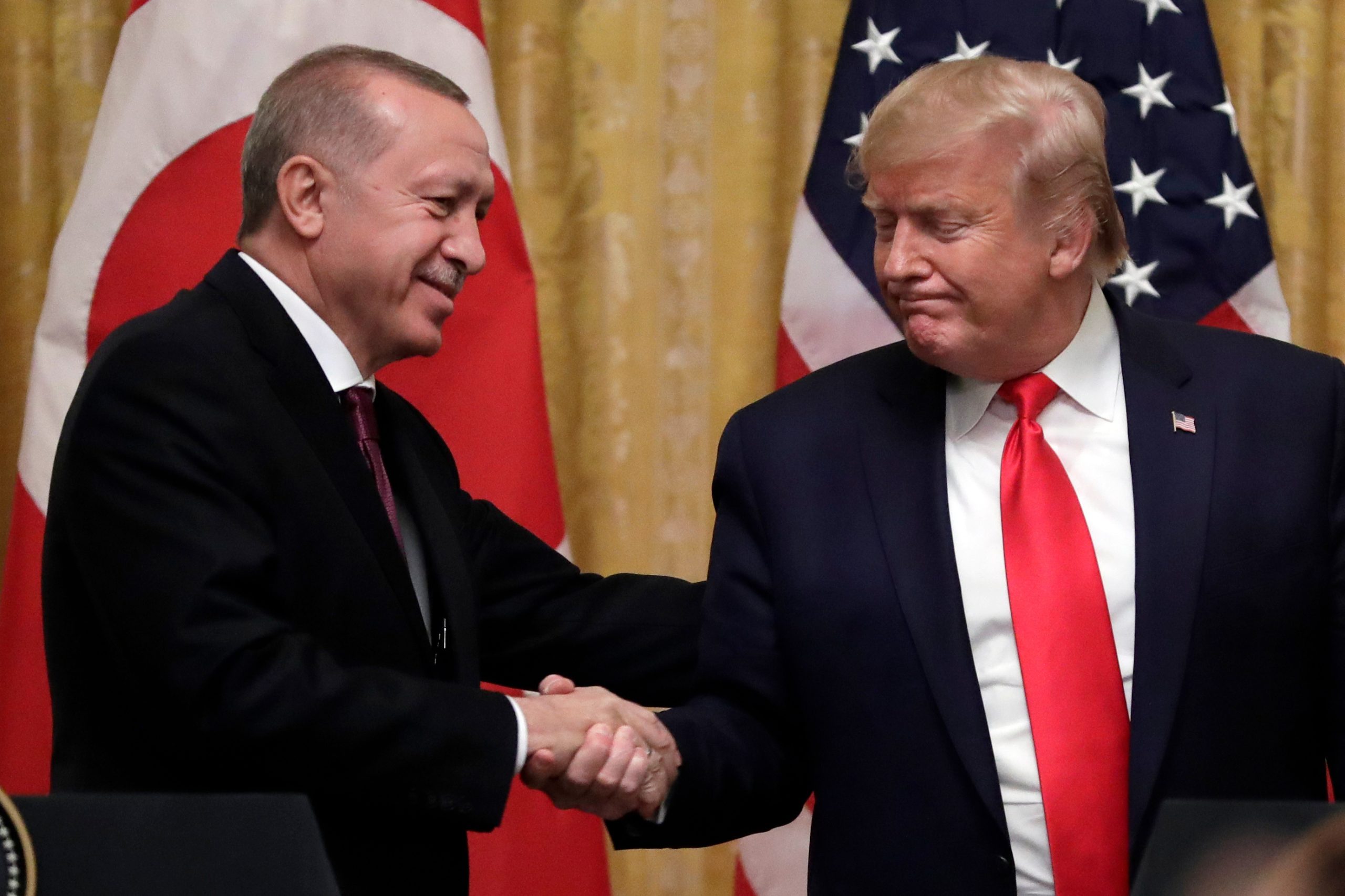 Trump is hosting Turkey’s Erdogan at the White House as the US considers lifting ban on F-35 sales