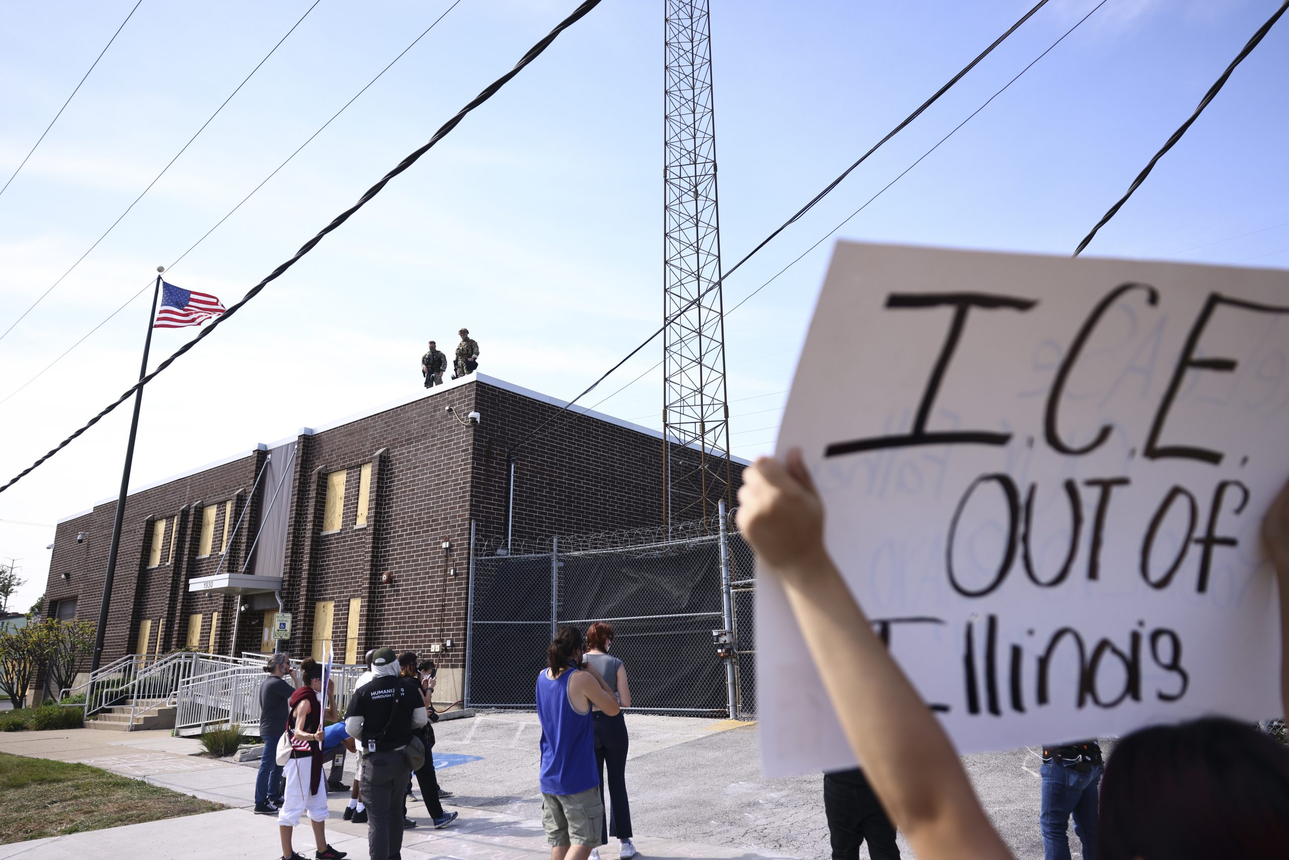 Chicago area center in Trump’s immigration crackdown sparks complaints of inhumane conditions