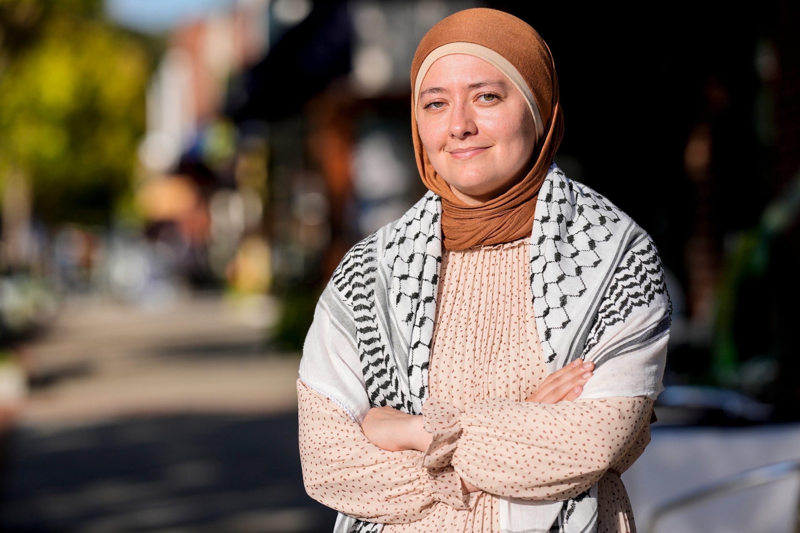 Ruwa Romman, with a history of Palestinian advocacy, enters the Georgia governor’s race