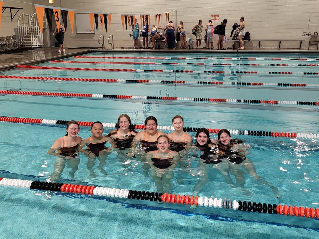 Great job Bomber Girls Swimmers at the Macomb home invitational! The girls earned 4th place overall, and the Medley Rela…