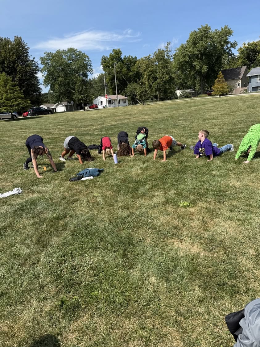 Thank you to Dawn Piper from Free Range Yoga.  She is one of Mrs. Baxter’s adopt a classes this year.    We had a great…