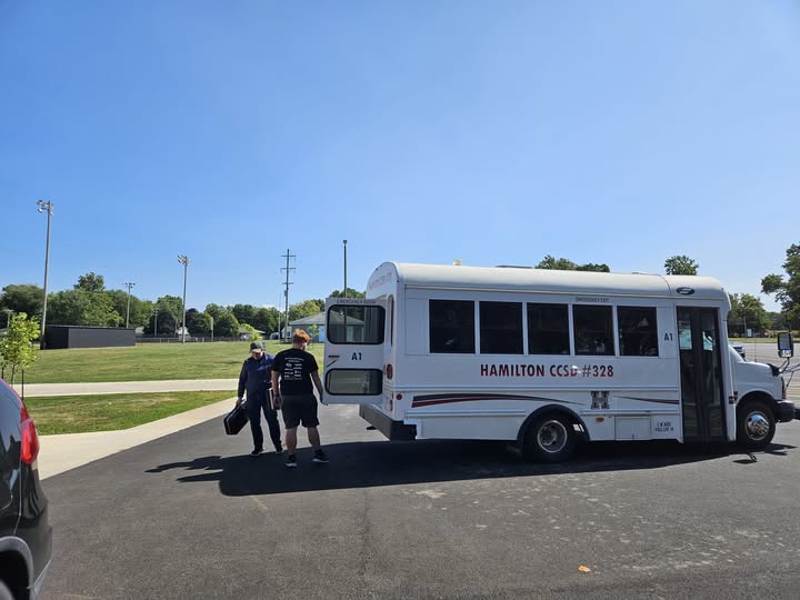 First day of instrument donations was a success! We had several individual donations and Hamilton HS cleaned out their b…