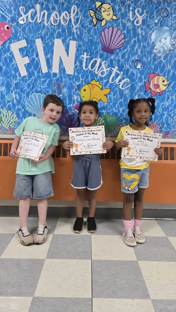 MacArthur Early Childhood Center would like to congratulate our afternoon students of the week! These kiddos were kind,…