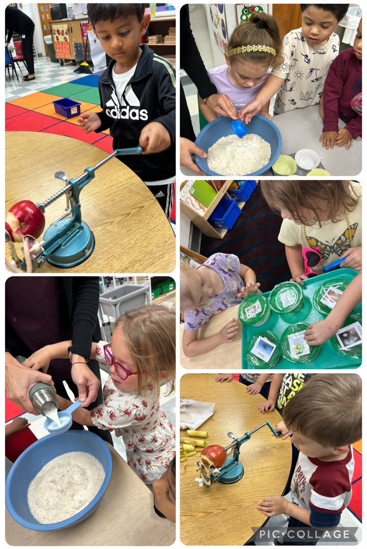 Mrs. James’ class had an awesome two weeks learning all about apples! From muffin making to apple painting to apple inve…