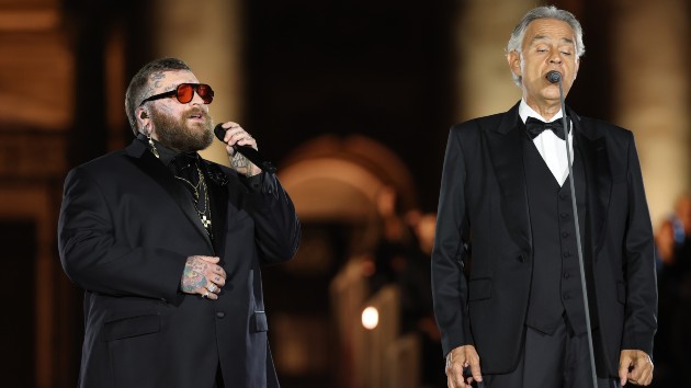 Watch Teddy Swims sing with Andrea Bocelli at the Vatican