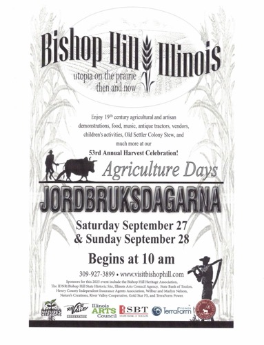 Wake Up Tri-Counties Todd DeDecker Talks Jordbruksdagarna Harvest Festival in Bishop Hill on September 27 and 28, 2025