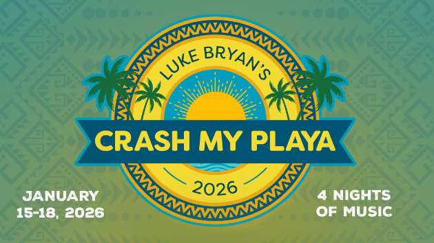 Dierks Bentley, Riley Green & Parker McCollum will Crash My Playa in 2026
