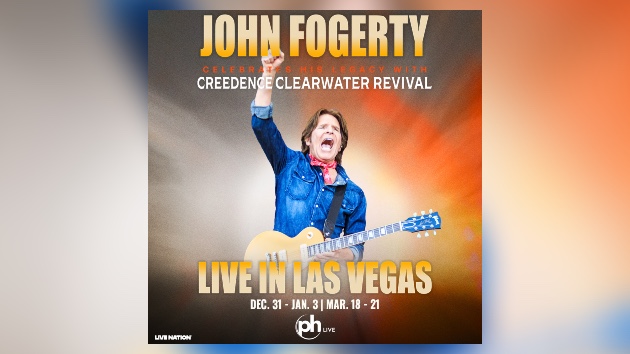 John Fogerty announces new Las Vegas dates, including New Year’s Eve show