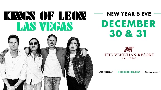 Kings of Leon to play New Year’s Eve shows in Las Vegas