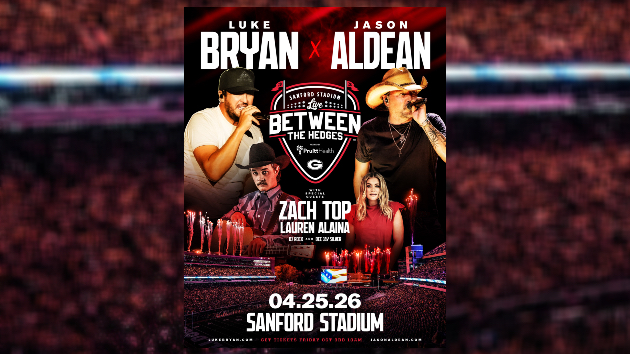 Luke Bryan and Jason Aldean plan Georgia homecoming show in 2026