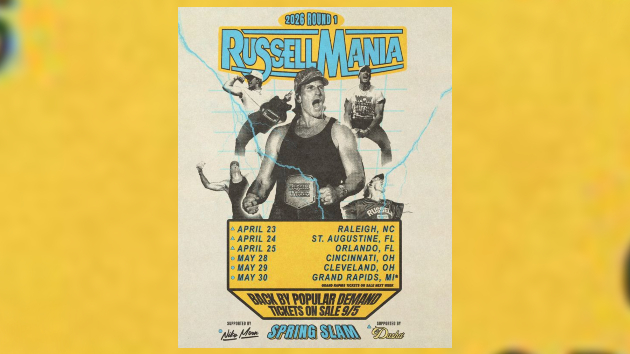 Russell Dickerson’s ready to rumble some more in 2026