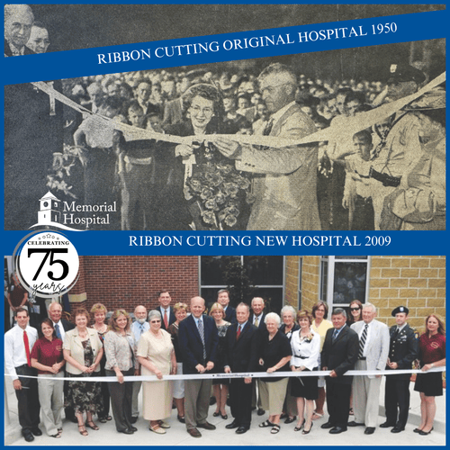 Memorial Hospital Celebrates 75 Years with Community Festival and Water Lantern Event